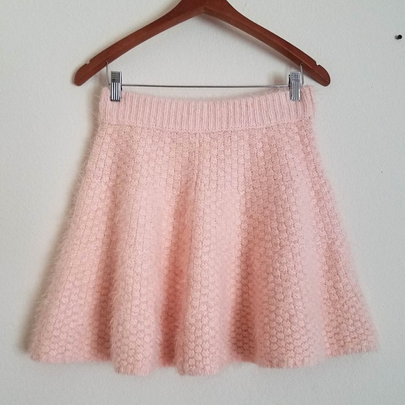 Lovers + Friends Dresses & Skirts - Lovers & Friends Fuzzy Sweater Skirt